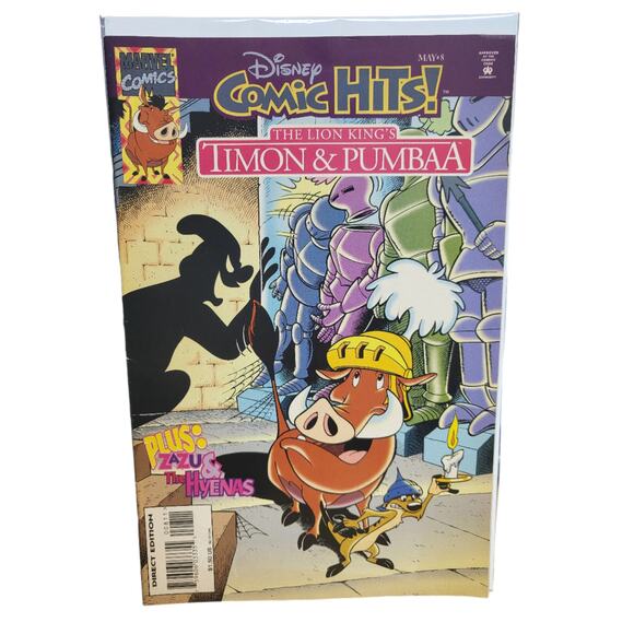 Marvel Disney Comic Hits #8 1996 Lion King Timon & Pumbaa 3 Stories FN Comicbook - Picture 1 of 8